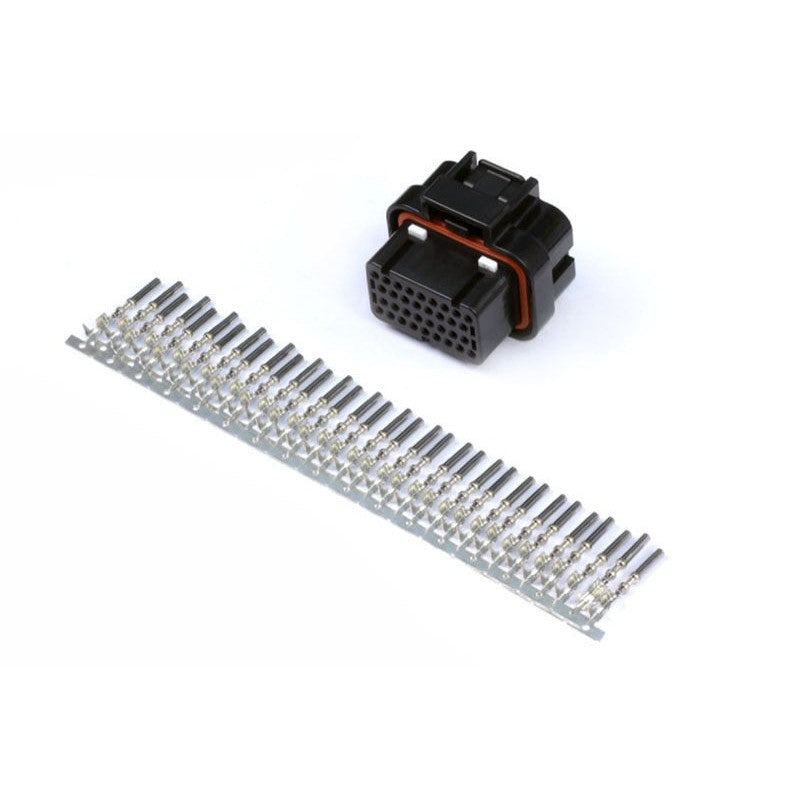 Haltech HT-030009 34-pin 4-row AMP Superseal connector plug and terminal pins