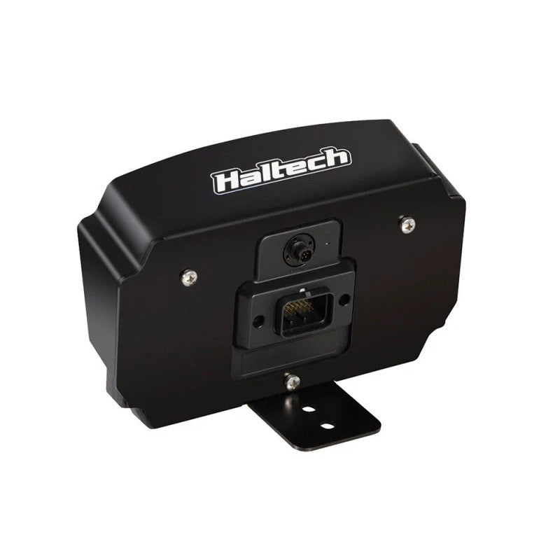 Black hooded mounting bracket for the Haltech iC-7 digital display dash