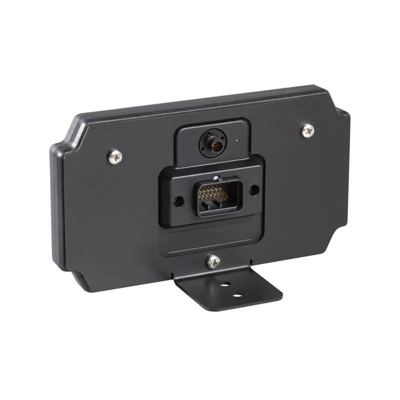 Black standard mounting bracket for the Haltech iC-7 digital display dash unit