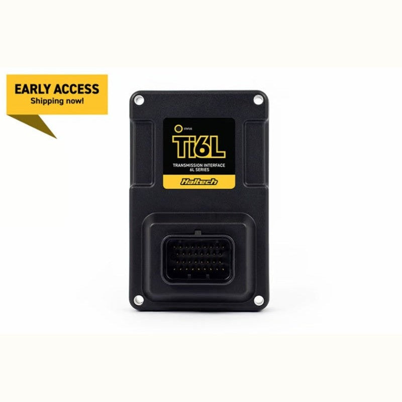 Haltech NEXUS Ti6L Transmission Interface Kit with wiring harness and specialized connectors for HT-196002.