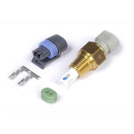 Haltech 1/4 NPT air temperature sensor with matching Delphi electrical connector and pins