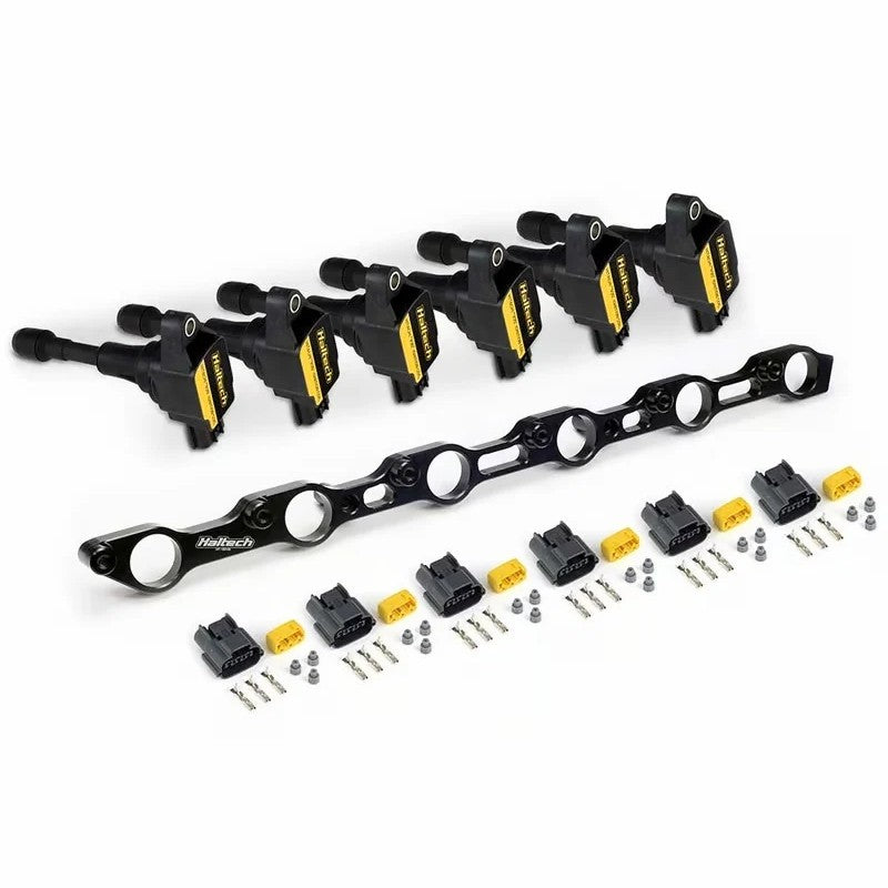 Haltech Toyota 1JZ/2JZ (Incl. VVTi) R35 Coil Conversion Kit w/Bracket & Connectors