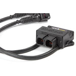 Haltech WB2 dual channel controller module with two Bosch LSU 4.9 wideband sensors, bungs, and CAN harness.