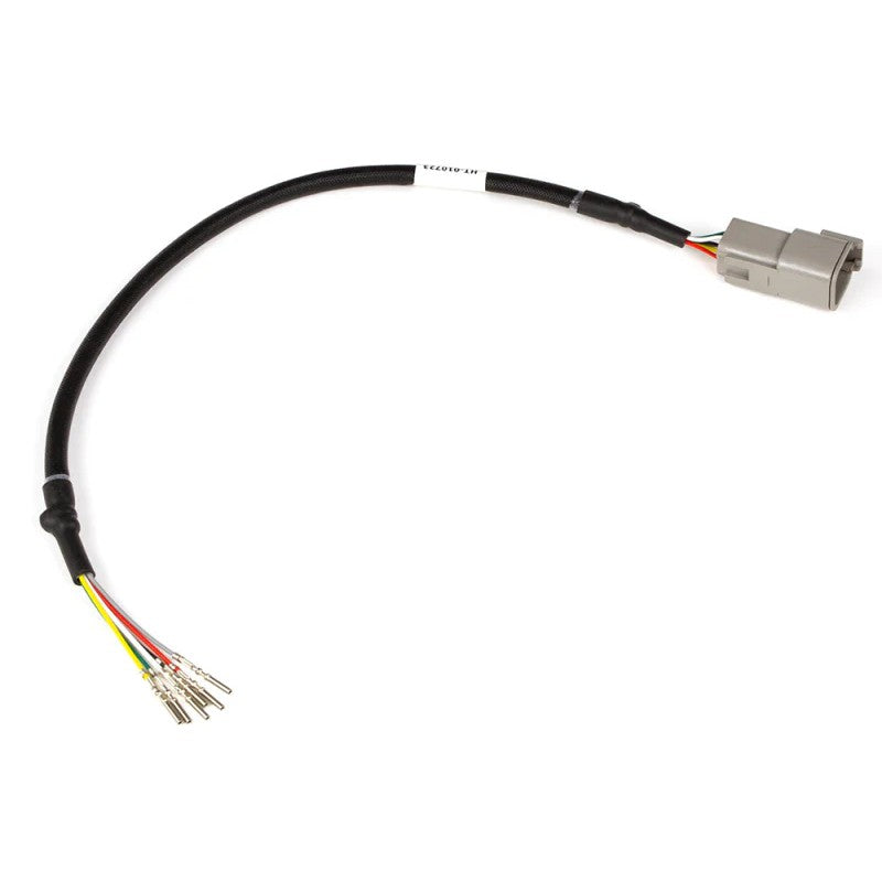 Haltech HT-010723 Wideband flying lead adaptor harness for Nexus ECUs featuring 400mm wiring and a multi-pin connector.