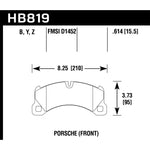 Hawk Performance HPS 5.0 front brake pad set for 2011-2013 Porsche Cayenne models