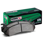 Hawk Performance LTS series front disc brake pad set for light trucks and SUVs.