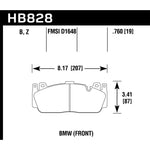 Hawk Performance HPS 5.0 front brake pad set for BMW M-series vehicles.
