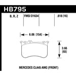 Hawk Performance HPS 5.0 Ferro-Carbon front brake pad set for Mercedes-Benz AMG