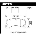 Hawk Performance HPS 5.0 high performance street front brake pad set