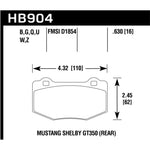 Hawk Performance Ceramic rear brake pads for 2015-2019 Ford Mustang