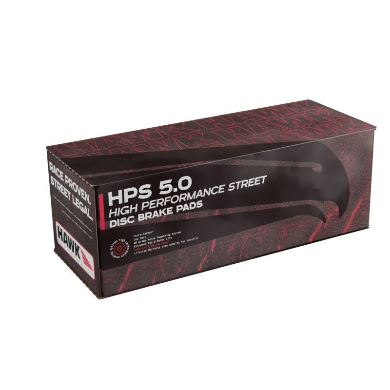 Hawk Performance HPS 5.0 front brake pads part number HB950B.594 for 2018-2024 Acura and Honda models