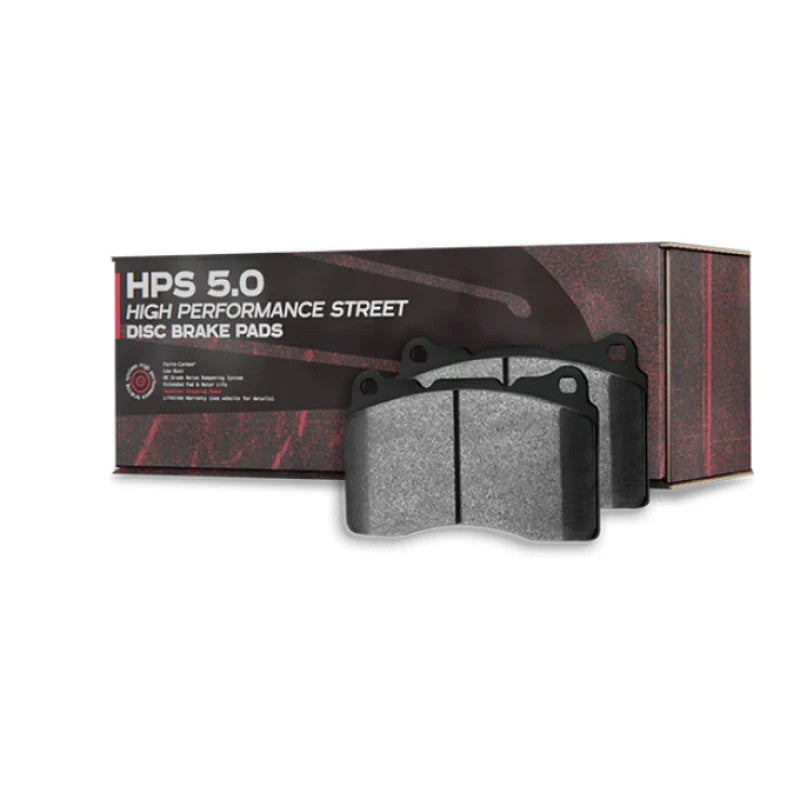 Hawk Performance HPS 5.0 ferro-composite rear brake pad set for 2023-2024 Toyota GR Corolla.