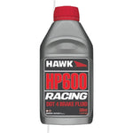 500ml bottle of Hawk Performance Race DOT 4 high performance brake fluid