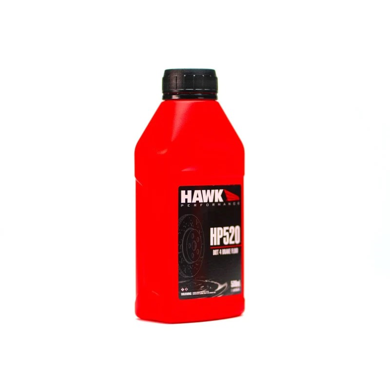 500ml bottle of Hawk Performance Street DOT 4 high performance brake fluid