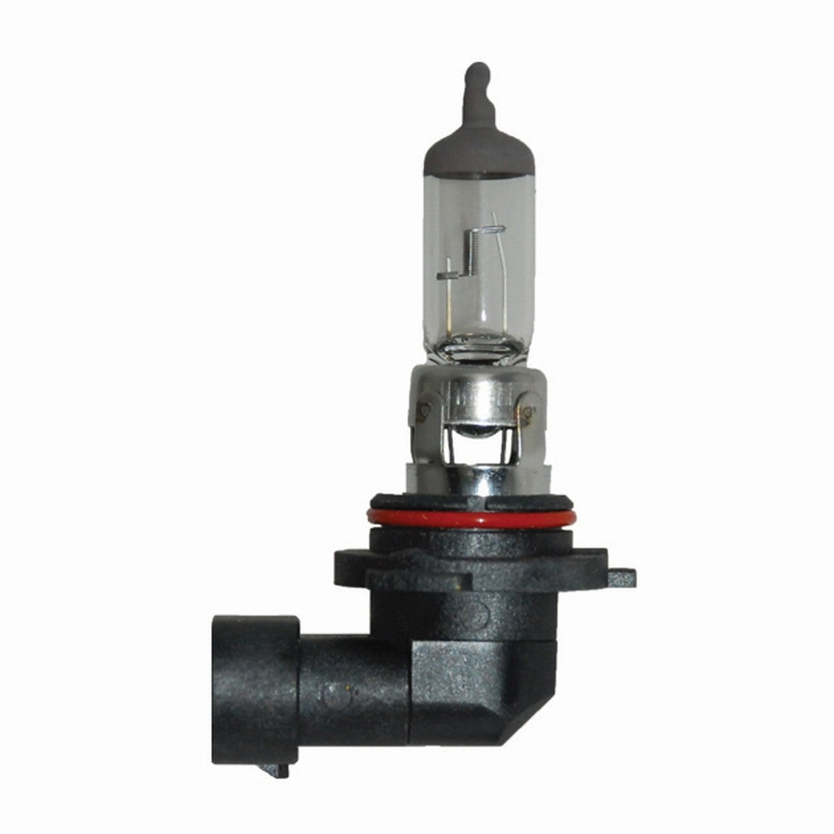 Hella 9006 12V 55W halogen headlight bulb with T4 glass envelope and standard three-pin connector base.