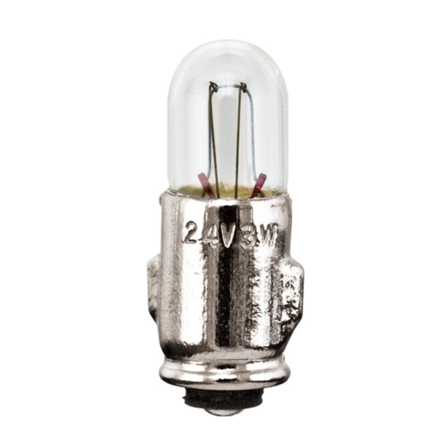 HELLA 3899 T2 miniature bulb with a BA7s bayonet base and clear glass envelope.