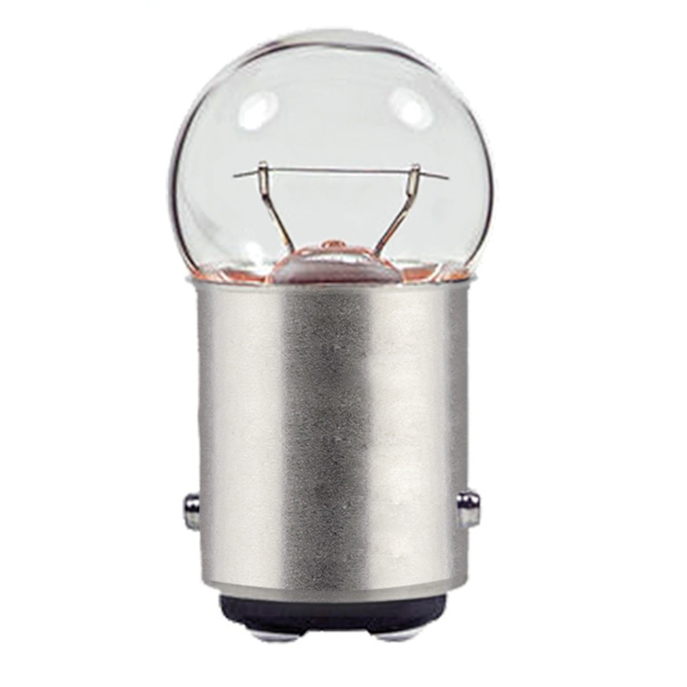 Hella Bulb 90 featuring a G6 glass envelope and BA15d double contact bayonet base.