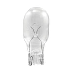 Hella 912 clear glass miniature wedge base bulb with T5 shape and W2.1x9.5d connector