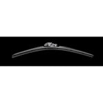 Single 19-inch Hella Clean Tech frameless beam wiper blade showing aerodynamic profile and multi-clip adapter.