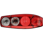 HELLA Caraluna II series right-hand multifunction rear combination lamp with integrated triangular reflector