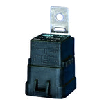Hella Mini 280 Series 12V 20/40A SPDT weatherproof relay with standardized terminal pins and durable plastic housing.
