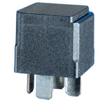 Hella 12V 20/40A SPDT automotive changeover relay with resistor suppression and 5-pin connector.