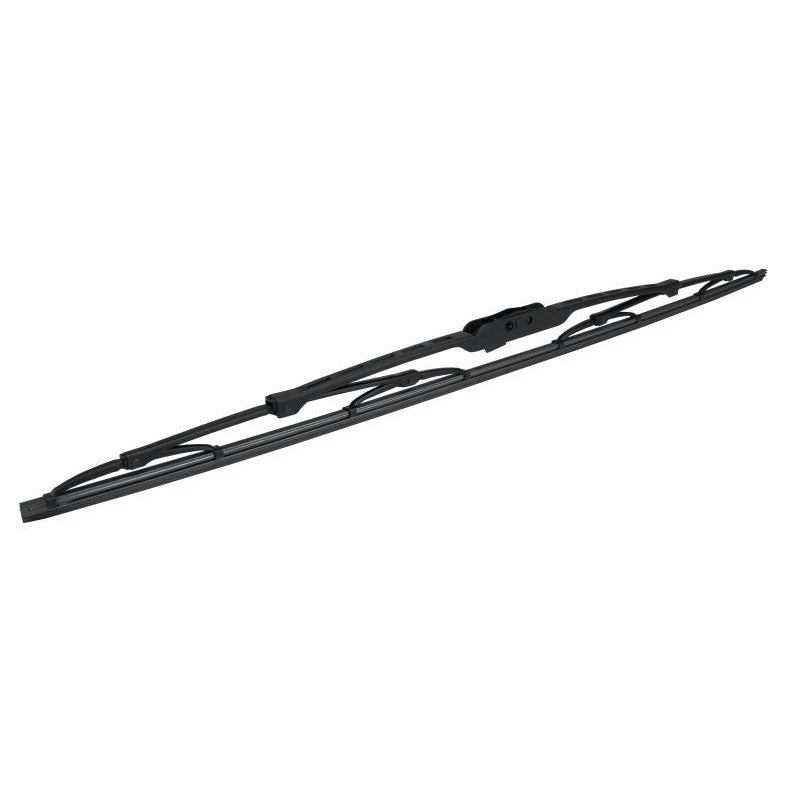 HELLA 24-inch hybrid wiper blade with metal bracket and graphite-coated rubber strip