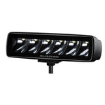 Hella Black Magic Series 6-LED mini light bar with edgeless black housing and spot beam optics.