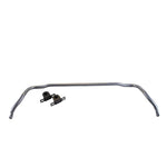 Hellwig 7676 1-1/8 inch solid heat-treated chromoly front sway bar with mounting hardware and bushings.