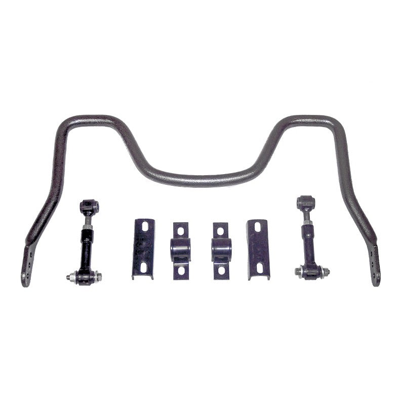 Hellwig 7800 solid heat-treated chromoly rear sway bar in 1-1/8 inch diameter with mounting hardware.