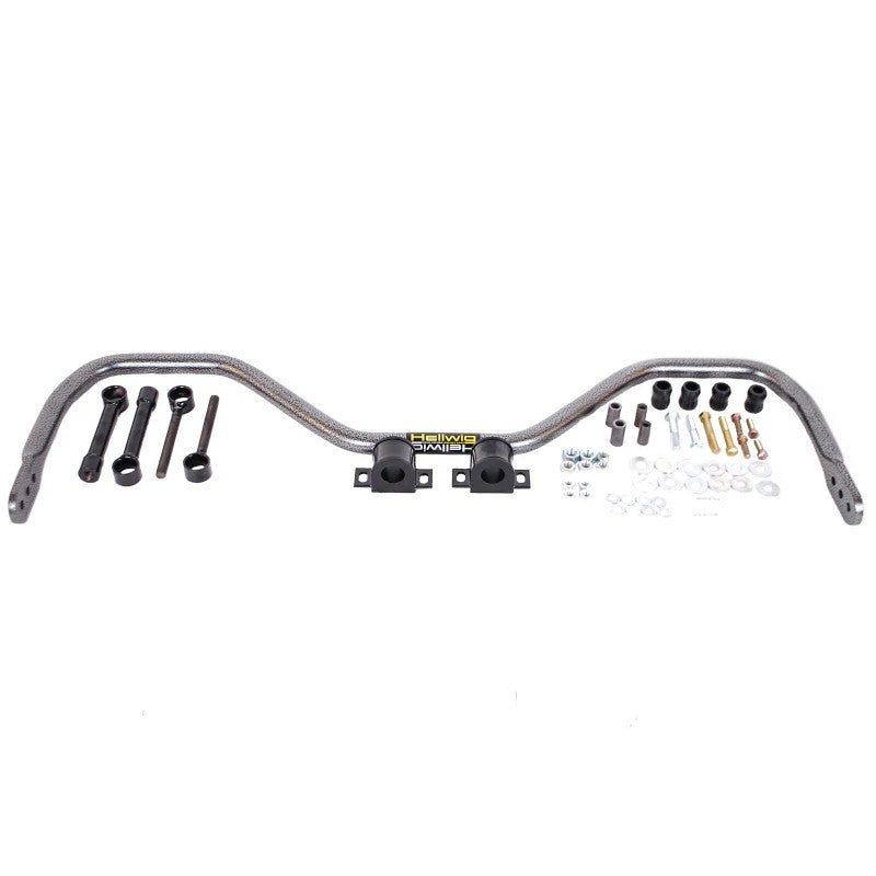 Hellwig 7707 solid heat-treated 1.25-inch chromoly rear sway bar with mounting hardware