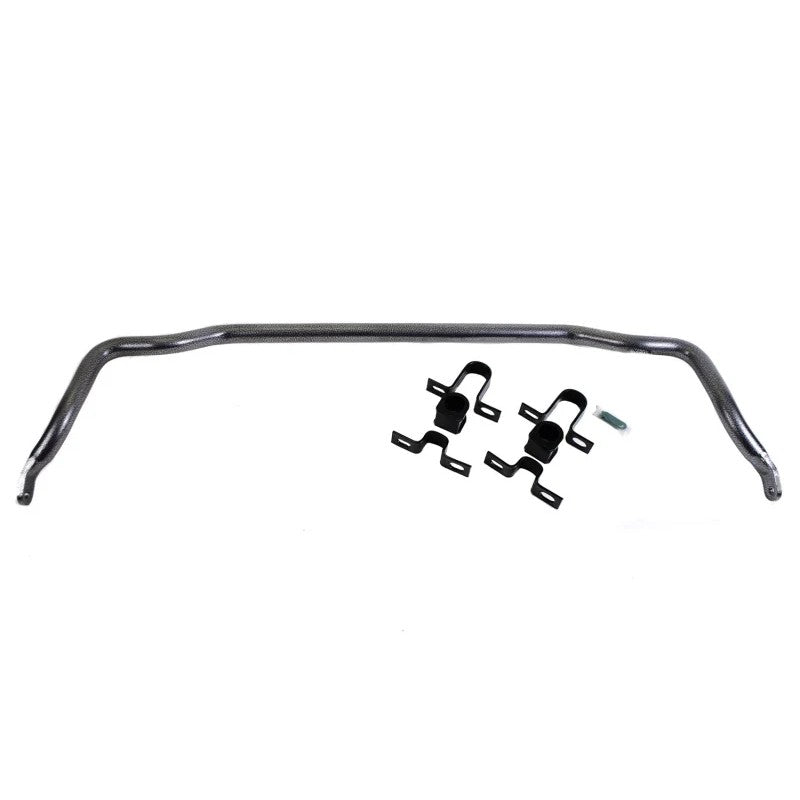 Hellwig 7718 solid 1-3/8 inch diameter heat-treated chromoly front sway bar for Ford E-Series vans.