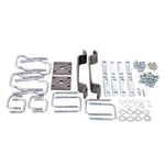 Hellwig 25312 zinc-plated mounting brackets and hardware kit for Load Pro series helper springs.
