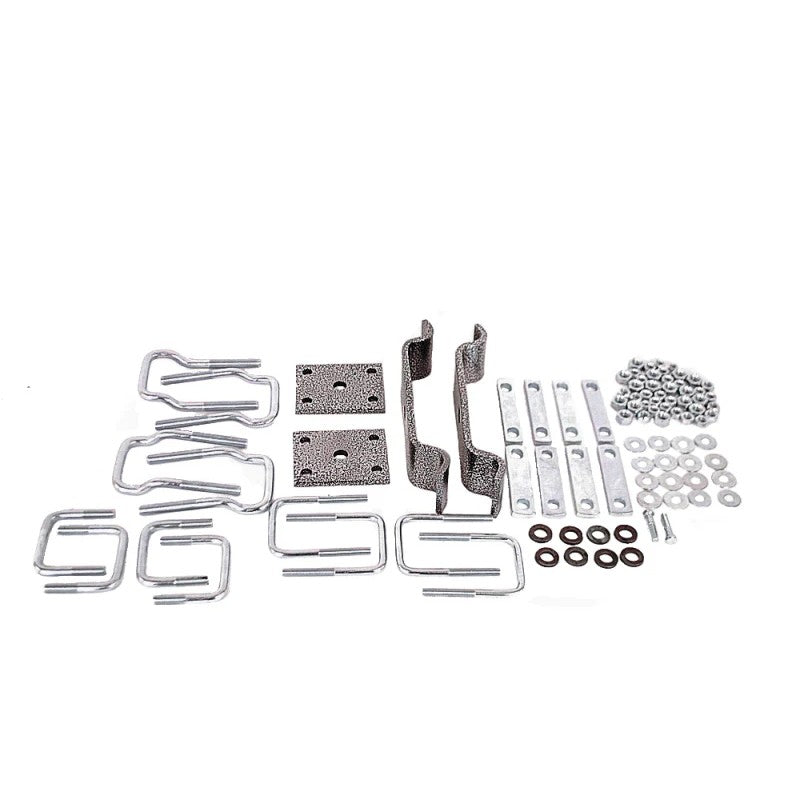 Hellwig 25301 zinc-plated mounting hardware kit and brackets for Ford F-250 and F-350 Load Pro helper springs