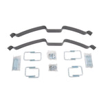 Hellwig 978 EZ-990 black powder-coated steel helper spring kit with U-bolts and hardware.