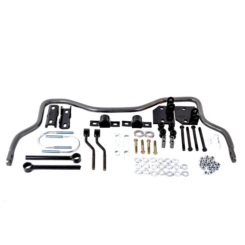 Hellwig 1-inch solid heat-treated chromoly rear sway bar for lifted 2015-2022 Chevrolet Colorado and GMC Canyon.