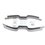 Hellwig 9706 Contact Helper Spring kit featuring two black steel leaves for Ford F-250 and F-350 Super Duty trucks