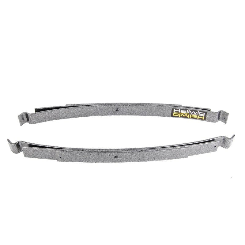 Hellwig Load Pro LP-25 three-leaf helper spring set with 2500lb capacity for heavy-duty load leveling.