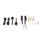 Hellwig 7960 heavy-duty adjustable sway bar end links with black powder coating and zinc-plated hardware.