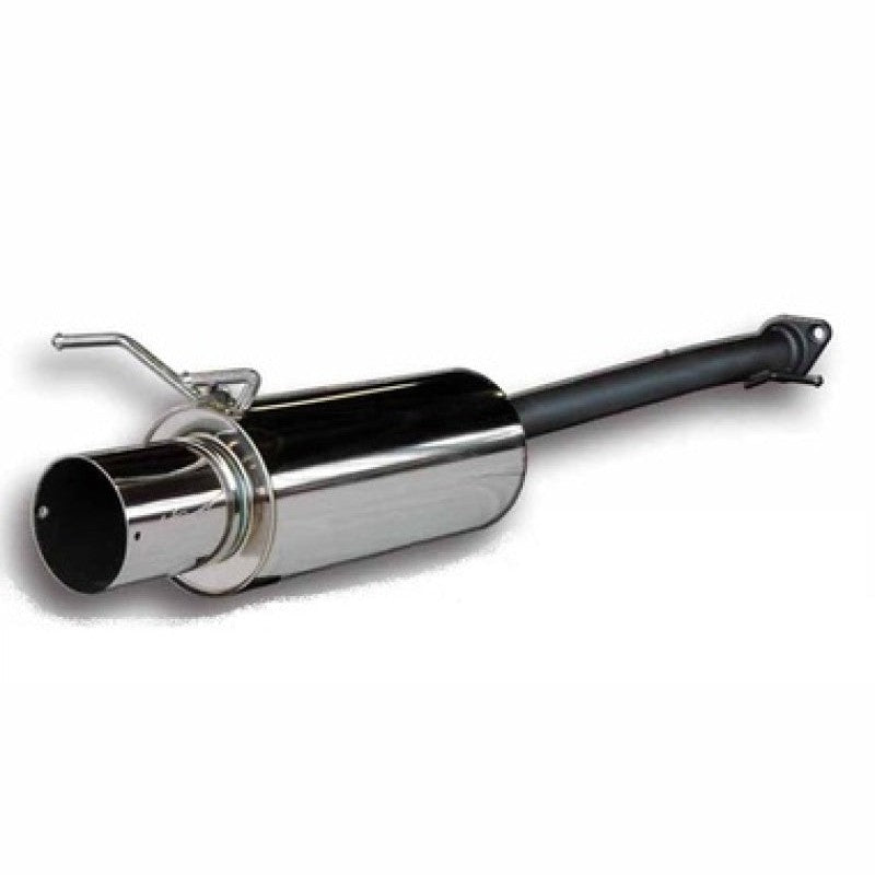 HKS Hi-Power series rear section exhaust system with polished canister and tip for 2001-2003 Lexus IS300.