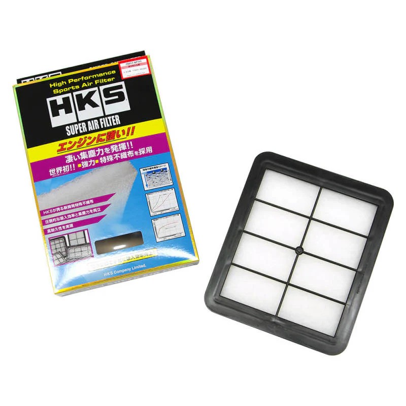 HKS Super Air Filter performance drop-in replacement filter element for 2009-2011 Toyota Crown air box.