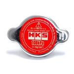 HKS Limited Edition 10 series radiator cap with silver and black branding for Hyundai Genesis Coupe