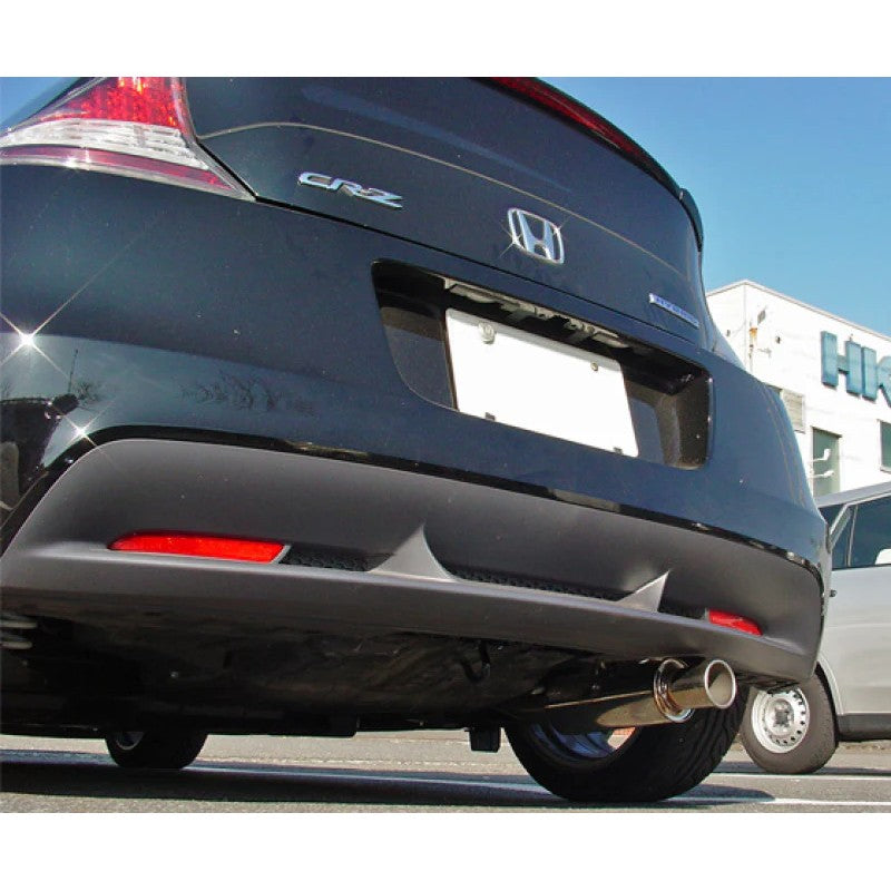 HKS Hi-Power SUS304 stainless steel rear section exhaust muffler with polished tip for 2011 Honda CR-Z