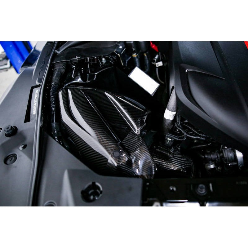 HKS Cold Air Intake Full Kit for 2020 Toyota Supra GR featuring high-flow filter housing and intake ducting