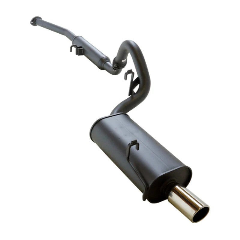 HKS performance exhaust system featuring mandrel-bent piping and polished tip for 1985-1987 Toyota Corolla GTS AE86