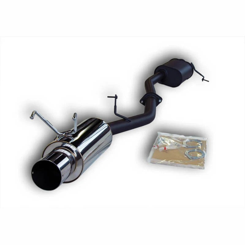HKS Hi-Power series stainless steel catback exhaust system for the Nissan 240SX S13 chassis.