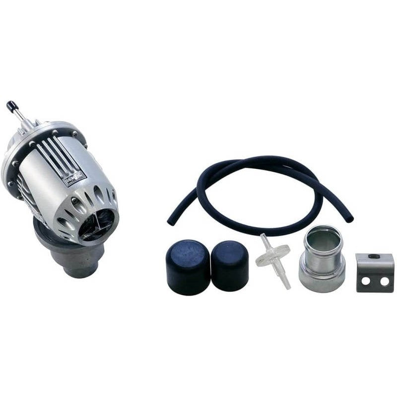 HKS Super SQV4 Blow Off Valve Kit with silver die-cast body and mounting hardware for 1990-1995 Toyota MR2