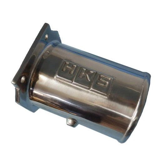 HKS silver cast aluminum Airflow Less adaptor with mounting flange for Nissan Skyline GT-R R32 R33 R34
