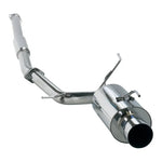 HKS Silent Hi-Power polished stainless steel cat-back exhaust system for Mitsubishi Lancer Evolution IX.
