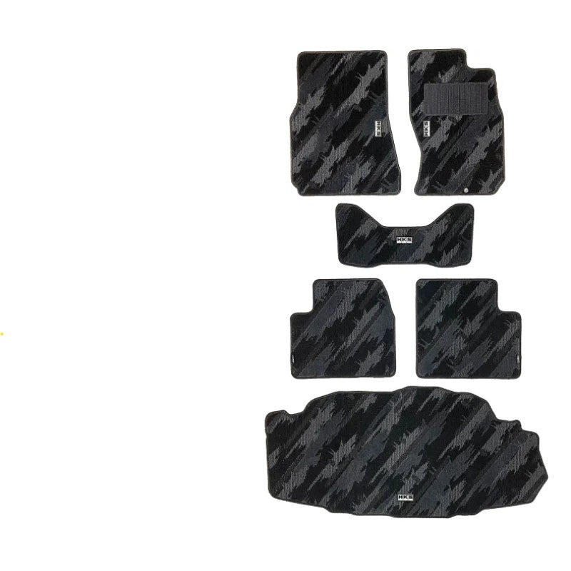 HKS Oil Color full set floor mats for Right Hand Drive Nissan Skyline GT-R BNR34